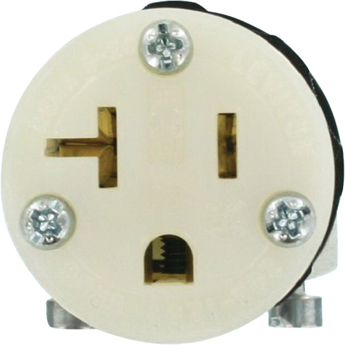 Hospital Grade Extension Plug Connector, 5-20R, Nylon Ontario Packaging
