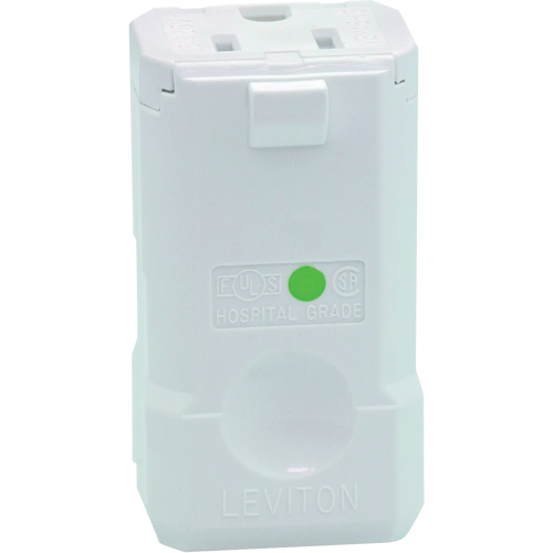 Hospital Grade Plug Connector, 5-15R, Nylon Ontario Packaging