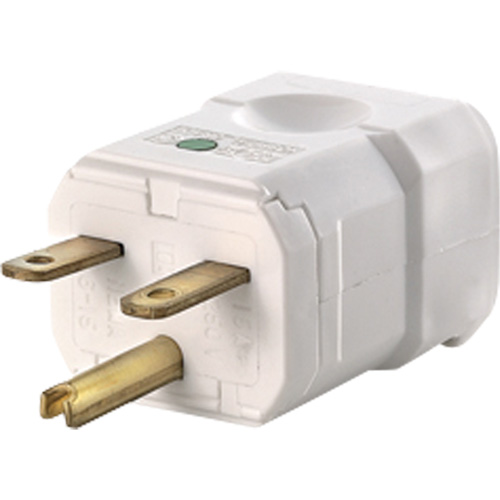 Hospital Grade Extension Plug, Nylon, 15 A, 250 V Ontario Packaging