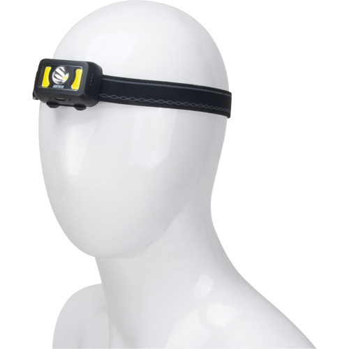 Lampe frontale, DEL, 350 lumens, 2 hres de fonctionnement, piles Rechargeable Ontario Packaging
