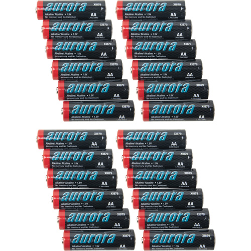 Alkaline Batteries, AA, 1.5 V Ontario Packaging