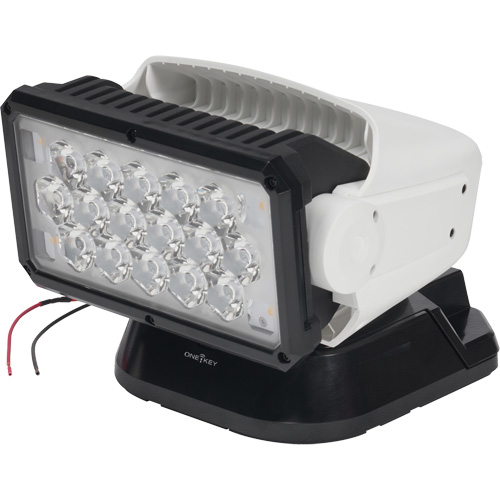Utility Remote Control Search Light, LED, 4250 Lumens Ontario Packaging