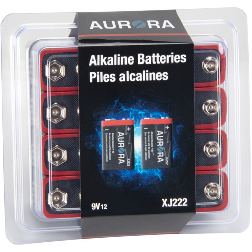 Industrial Alkaline Batteries, 9 V Ontario Packaging