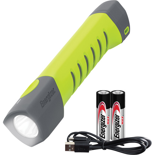 Small Pro Series Hybrid Handheld Flashlight, LED, 500 Lumens, Rechargeable/AA Batteries Ontario Packaging