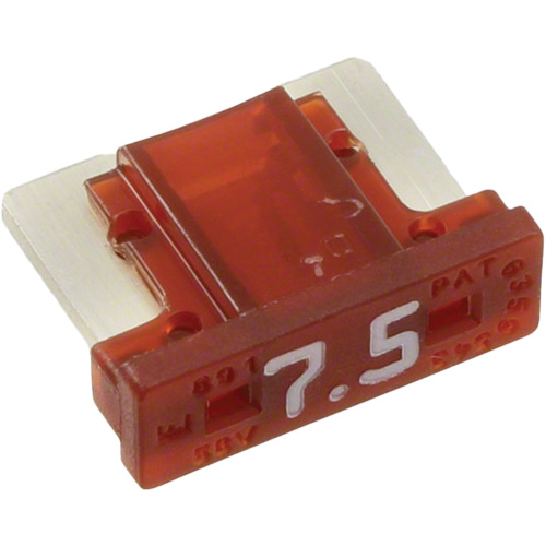 LP MINI&reg; Series Automotive Blade Fuse, Cartridge, 7.5 Amps, 58 V Ontario Packaging