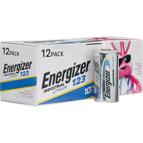 Piles industrielles au lithium, 123, 3 V Ontario Packaging