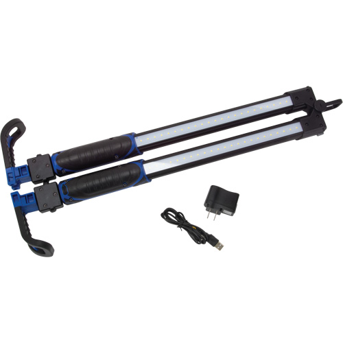 Foldable Underhood Work Light, Hook, Rechargeable, 1400 Lumens Ontario Packaging