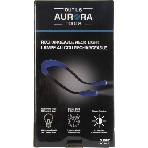 Work Light, Neck Light, Rechargeable, 300 Lumens Ontario Packaging