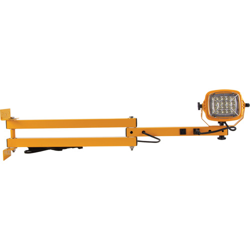 Lampe de quai, Bras 40", 50 W, Ampoule DEL, M&eacute;tal Ontario Packaging