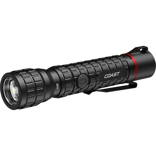 Lampe de poche &eacute;tanche G40R avec mise au point par rotation, DEL, 650 lumens, Piles Rechargeable Ontario Packaging