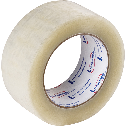 Box Sealing Tape, Hot Melt Adhesive, 1.6 mils, 50 mm (2") x 132 m (433') Ontario Packaging
