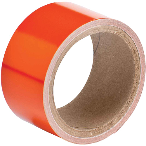 Reflective Marking Tape, 2" x 15', Acrylic, Orange Ontario Packaging