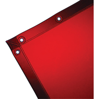 Rideau pour soudure, 72" x 72", Orange Ontario Packaging