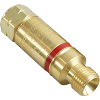 Antiretours pare-flammes - Oxy/gaz combustibles, Gaz combustibles (rouge)/Oxyg&egrave;ne (vert), Style pour adapteur de d&eacute;tendeur Ontario Packaging