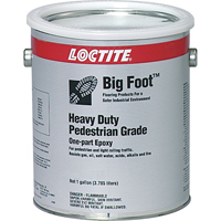 Big Foot™ Heavy-Duty Pedestrian Grade Anti-Slip Floor Coating, 1 gal., Epoxy-Based, Black AA603 | Ontario Packaging