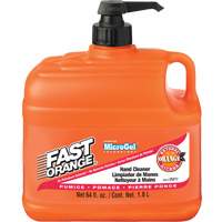 Hand Cleaner, Pumice, 1.89 L, Pump Bottle, Orange AB351 | Ontario Packaging
