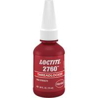 Compos&eacute; de blocage 2760 adh&eacute;sif instantan&eacute;, Rouge, &eacute;lev&eacute;, 10 ml, Bouteille Ontario Packaging