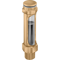 Indicateurs de niveau &agrave; liquide en laiton - Droits, Filet&eacute;, 14-1/4" lo, 225°F (107,22° C) Ontario Packaging