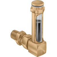 Indicateurs de niveau &agrave; liquide en laiton - Raccords universels, Filet&eacute;, 8-11/16" lo, 225°F (107,22° C) Ontario Packaging