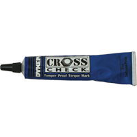 Cross Check™ Torque Seal<sup>®</sup> Tamper-Proof Indicator Paste, 1 fl. oz., Tube, Blue AF056 | Ontario Packaging
