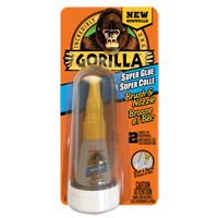 Super Glue Brush & Nozzle, 10 g, Bottle, Clear AF412 | Ontario Packaging