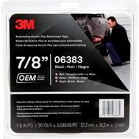 Ruban en acrylique de 3M pour l'automobile, 18 m (60') lo x 22 mm (7/8") la, 45 mils, Acrylique Ontario Packaging