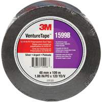 Ruban en polypropyl&egrave;ne Venture Tape 1599B, 3 mils, Argent, 48 mm (2") x 109,7 m (359,9') Ontario Packaging