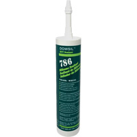 Dowsil™ 786 Silicone Sealant, 300 ml, Cartridge, White AG515 | Ontario Packaging