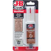 WoodWeld Adhesive, 25 ml, Syringe, Two-Part, Tan AG594 | Ontario Packaging