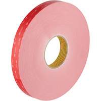 Ruban VHB, 32,9 m (108') lo x 1117,6 mm (44") la, 0,028 mm, Acrylique Ontario Packaging