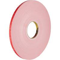 Ruban VHB, 32,9 m (108') lo x 12,7 mm (1/2") la, 62 mils, Acrylique Ontario Packaging