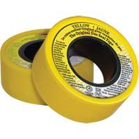 PTFE Thread Sealant Tape, 236" L x 3/4" W, Yellow AG903 | Ontario Packaging