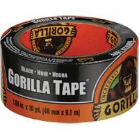 Duct Tape, 17 mils, Black, 48 mm (2") x 9.14 m (30') AG947 | Ontario Packaging