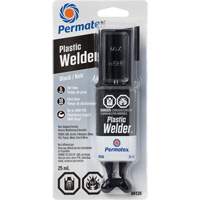 Colle &eacute;poxyde Plastic Welder, 25 ml, Seringue, Deux composants, Noir Ontario Packaging