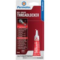 Permanent Strength Threadlocker, Red, High, 6 ml, Tube AH114 | Ontario Packaging