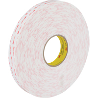 VHB Tape 4950, 33 m (108') L x 25.4 mm (1") W, 45 mils, Acrylic Ontario Packaging