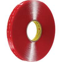 Ruban VHB, 33 m (108') lo x 12 mm (1/2") la, 40 mils, Acrylique Ontario Packaging