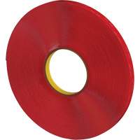 Ruban VHB, 33 m (108') lo x 12 mm (1/2") la, 40 mils, Acrylique Ontario Packaging