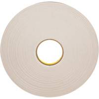 Double-Coated Foam Tape, 66 m (216') L x 12.7 mm (1/2") W, 31 mils, Polyethylene Ontario Packaging