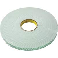 Ruban double face en mousse, 33 m (108') lo x 18 mm (3/4") la, 62,5 mils, Ur&eacute;thane Ontario Packaging