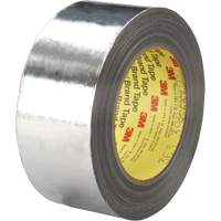 High-Temperature Aluminum Foil/Glass Cloth Tape, 7.3 mils Thick, 25.4 mm (1") x 33 m (108') Ontario Packaging