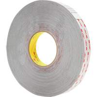 Ruban VHB, 66 m (216') lo x 12 mm (1/2") la, 25 mils, Acrylique Ontario Packaging