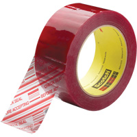 Scotch&reg; Security Message Box Sealing Tape 3779, Acrylic Adhesive, 1.8 mils, 48 mm (2") x 914 m (2998') Ontario Packaging