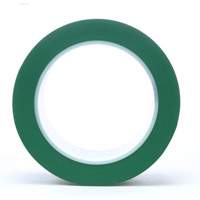 471 Vinyl Tape, 50.8 mm (2") W x 32.9 m (108') L, 5.2 mils, Green Ontario Packaging
