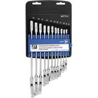 RCWS-11FM Metric Flex Head Ratchet Combination Wrench Set Ontario Packaging