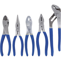 JPS-5M Mechanic's Pliers Set, 5 Pieces Ontario Packaging