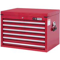 PMC2706 Pro Series Toolbox Combo, 17-7/8" D x 26" W x 18-15/16" H, Red Ontario Packaging