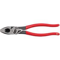 Lineman's Dipped Grip Pliers with Crimper & Bolt Cutter Ontario Packaging