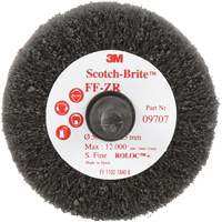 Scotch-Brite Cut & Polish Flap Brush, Aluminum Oxide, Fine Grit, 2" x 1" x 1/4" Ontario Packaging