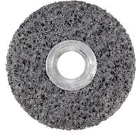 Roue unitaris&eacute; CS-UW Clean & Strip Scotch-Brite, 6" x 1", Arbre de 5/8", Grain de Extra grossier, Carbure de silicium Ontario Packaging